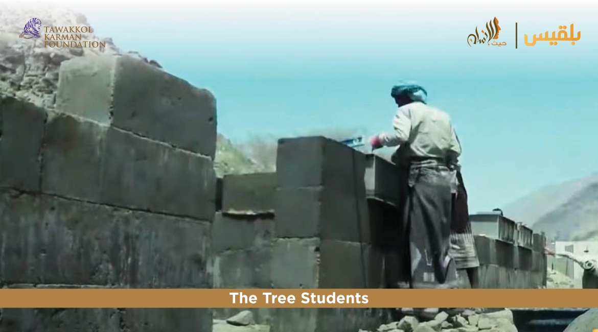 TKF builds school for students who study under trees in Marib